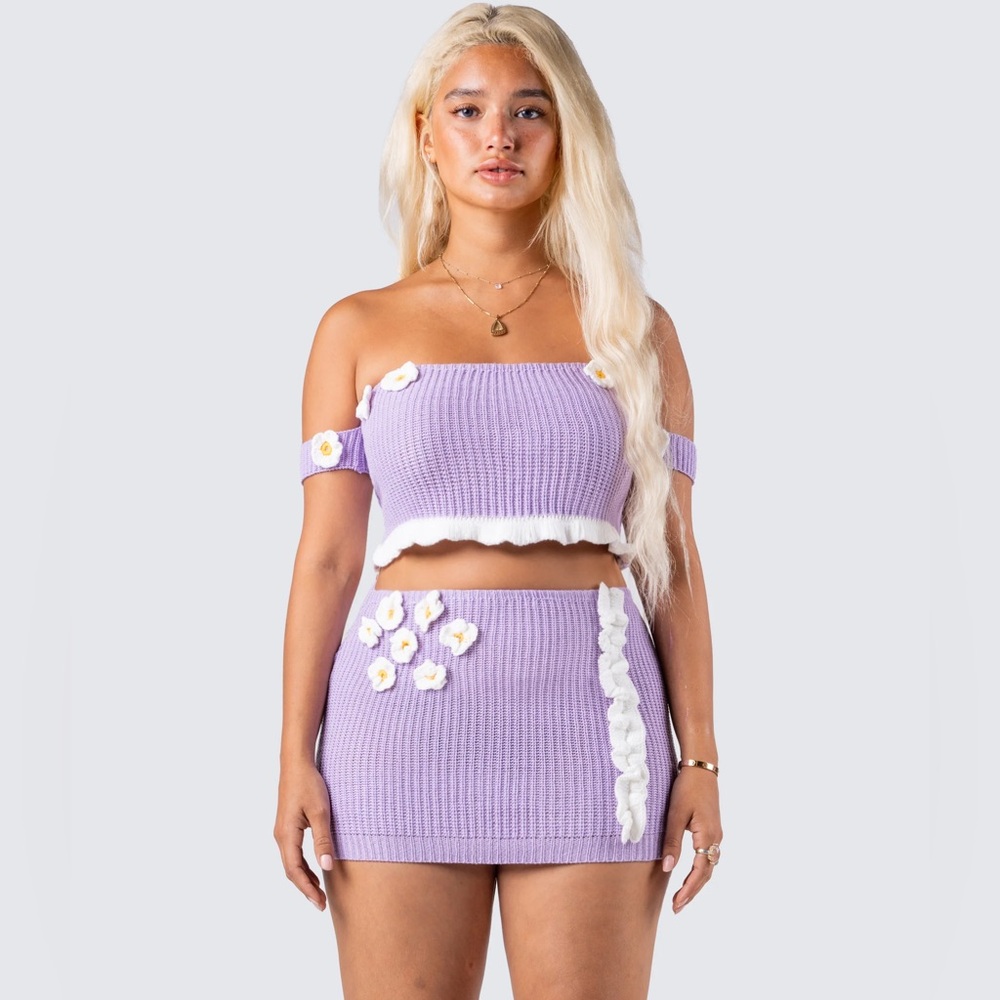 Finesse Knit Skirt Set